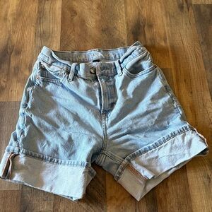 American Eagle Outfitters Light Blue Denim Shorts